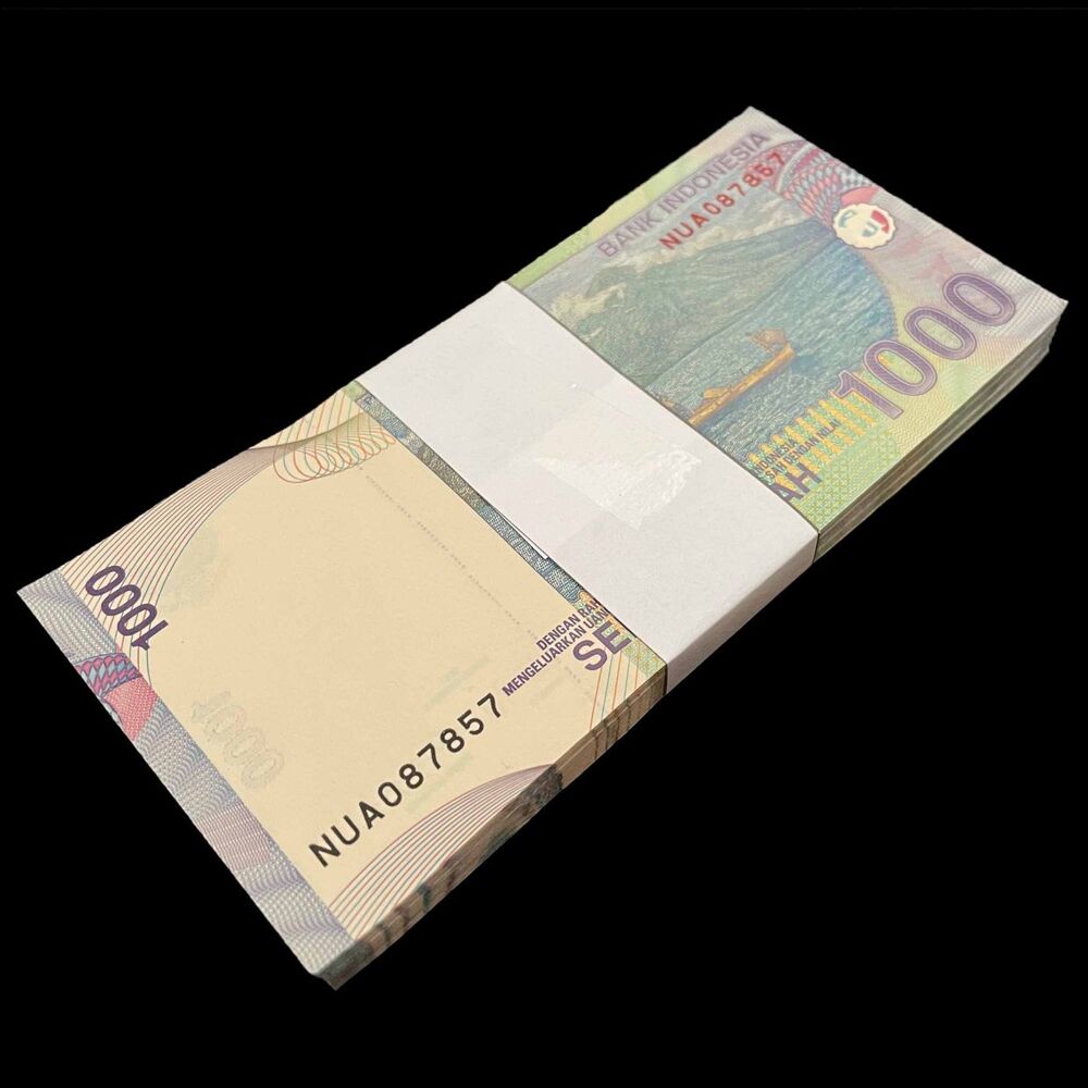 Indonesia - 1000 Rupiah 2011 - Pick- 141k - Bundle 100 PCS