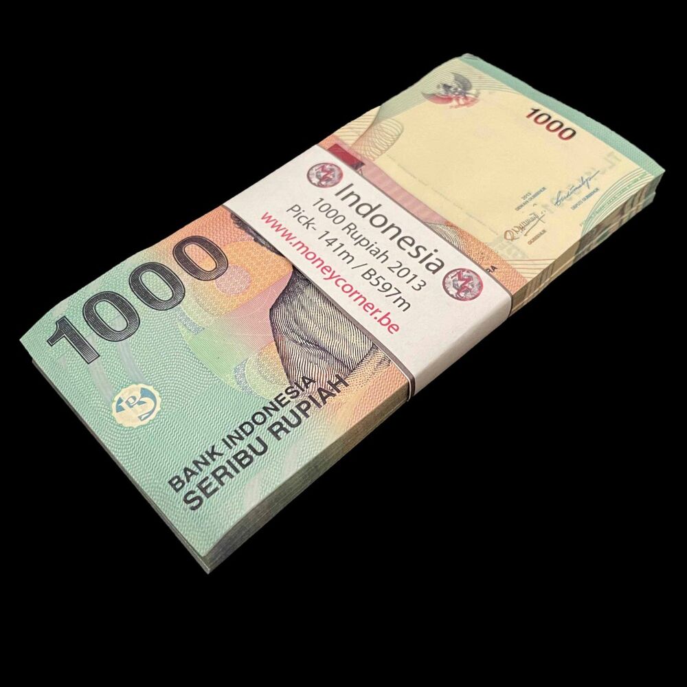 Indonesia - 1000 Rupiah 2013 - Pick- 141m - Bundle 100 PCS
