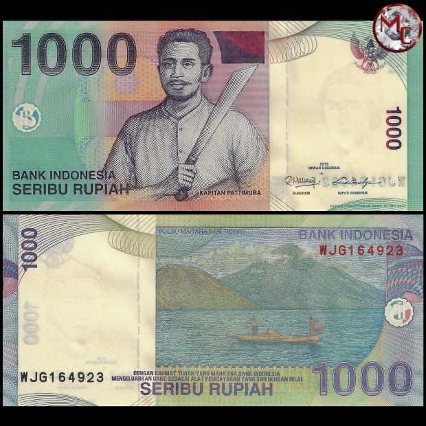 Indonesia - 1000 Rupiah 2013 - Pick- 141m - Bundle 100 PCS