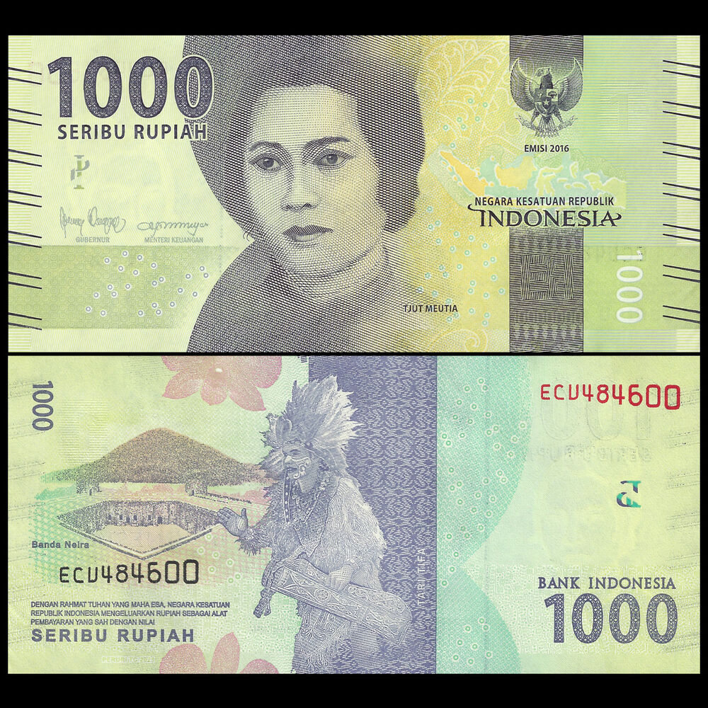 Indonesia - 1000 Rupiah 2021 - Pick- 154f / B609f - Bundle 100 PCS