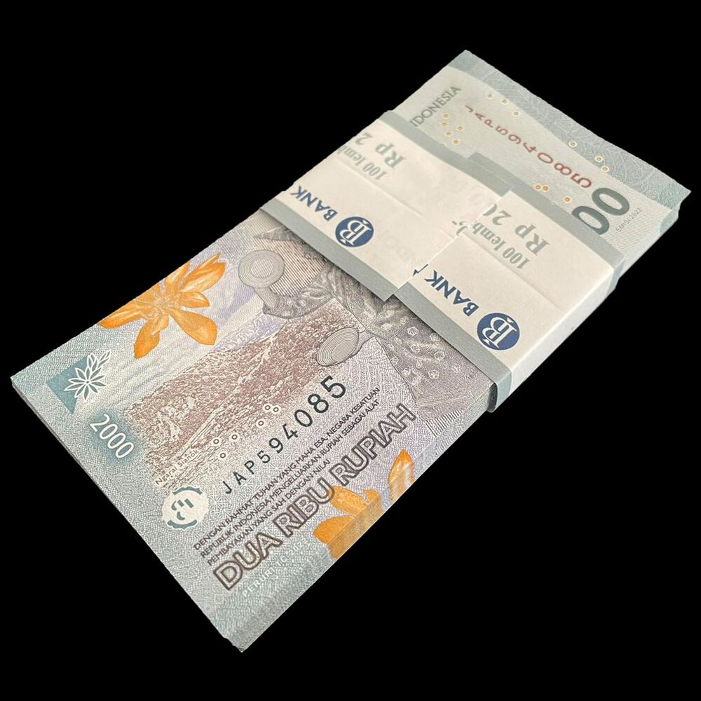 Indonesia - 2000 Rupiah 2022 - Pick- NEW / B618 - Bundle 100 PCS