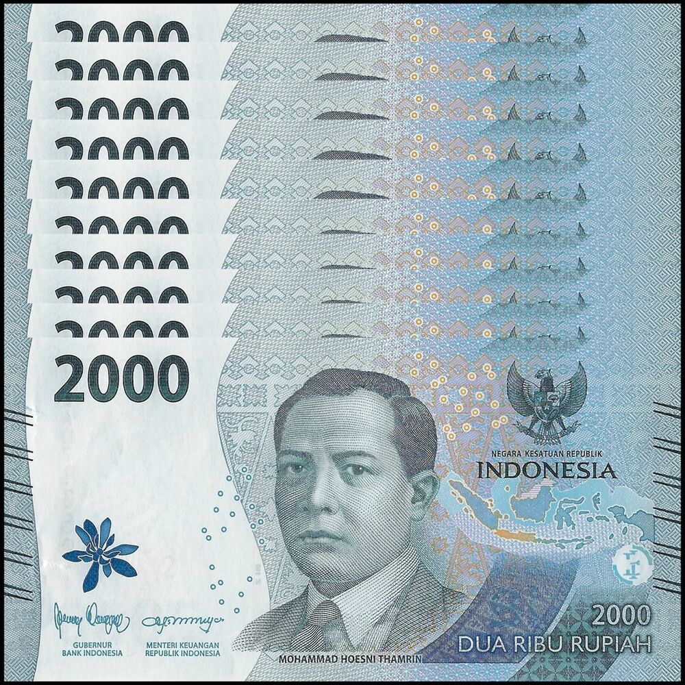 Indonesia - 2000 Rupiah 2022 - Pick- NEW / B618 - Set 10 PCS