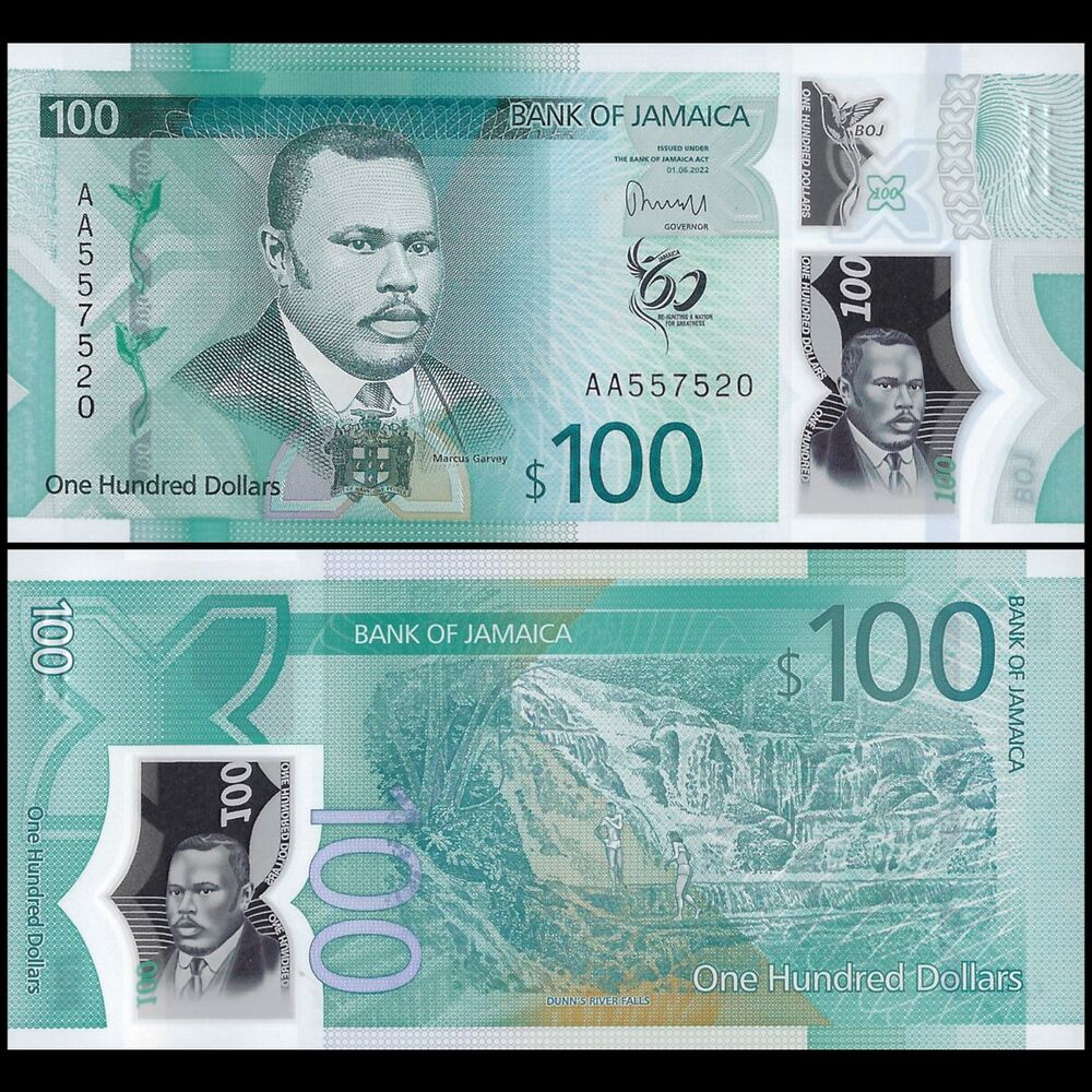 Jamaica - 100 Dollars 2022 - Pick- NEW / B252 - Set 10 PCS