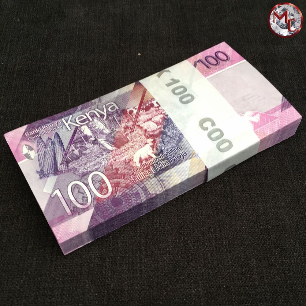 Kenya - 100 Shillings 2019 - Pick- 53 / B145 - Bundle 100 PCS