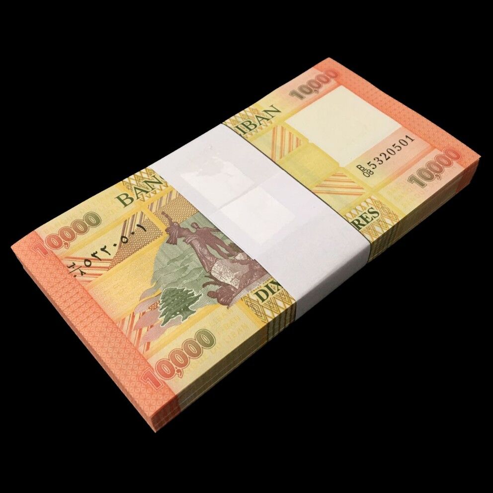 Lebanon - 10.000 Livres 2014 - Pick- 92b / B534b - Bundle 100 PCS