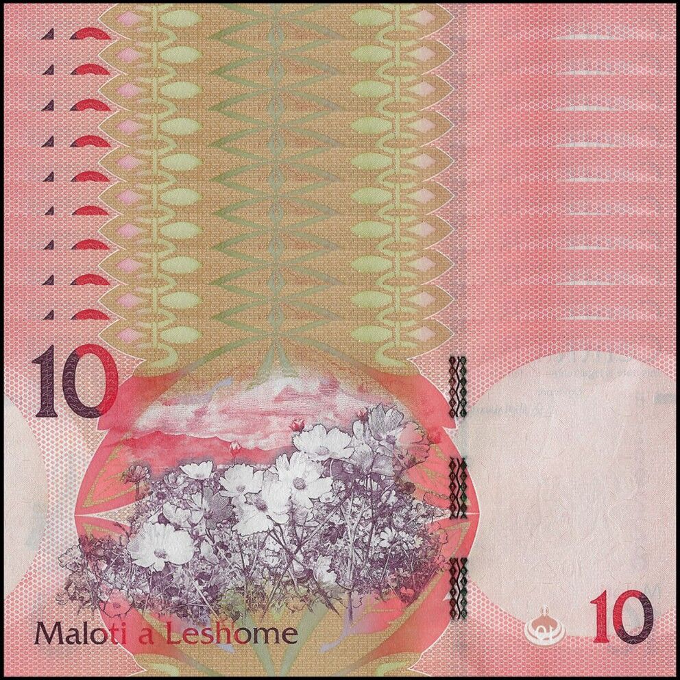 Lesotho - 10 Maloti 2021 - Pick- NEW / B227 - Set 10 PCS