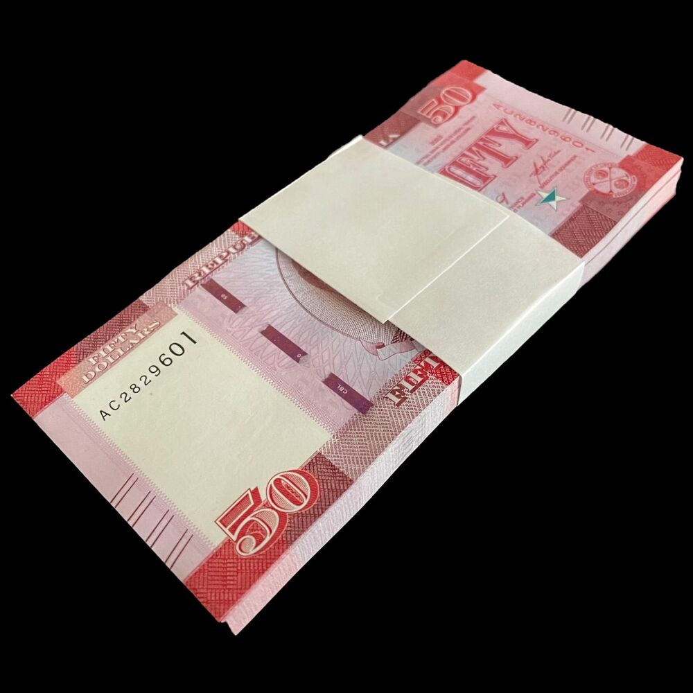 Liberia - 50 Dollars 2022 - Pick- NEW / B318 - Bundle 100 PCS