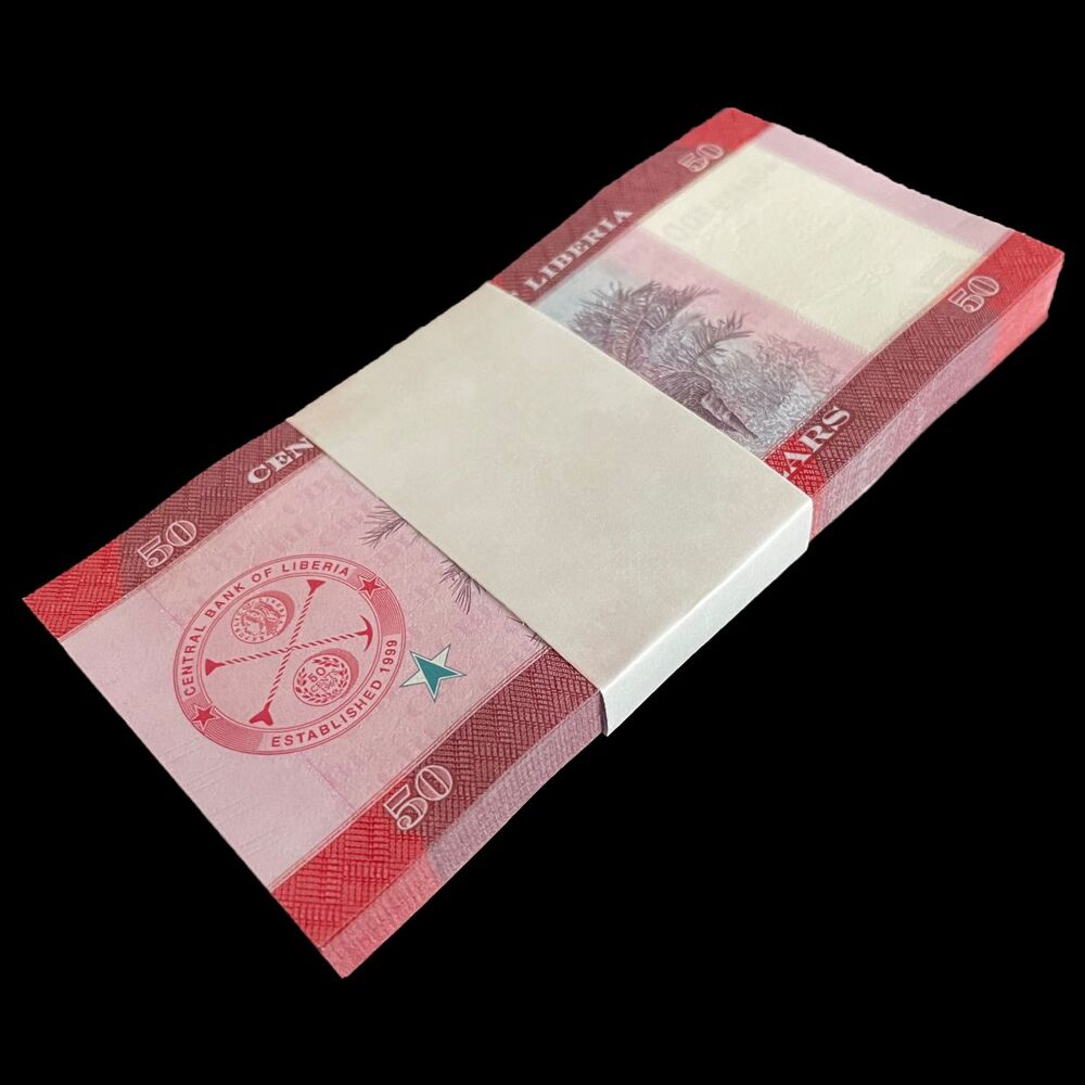 Liberia - 50 Dollars 2022 - Pick- NEW / B318 - Bundle 100 PCS