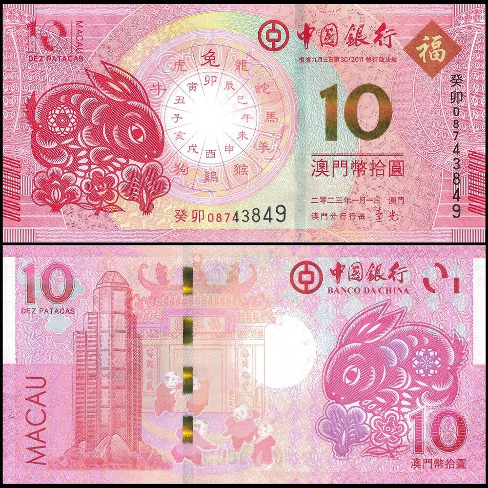 Macau - 10 Patacas 2023 - Pick- NEW / B230 - COMMEMORATIVE - Set 10 PCS