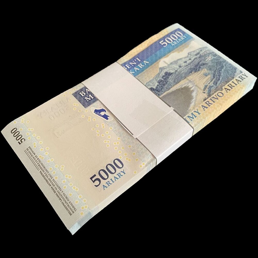 Madagascar - 5000 Ariary 2007 - Pick- 94 - COMMEMORATIVE - Bundle 100 PCS