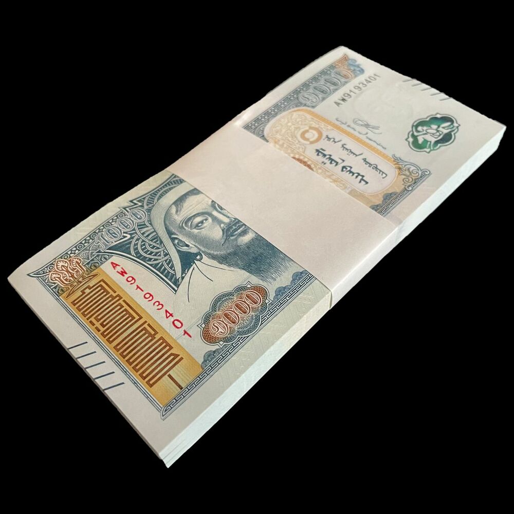 Mongolia - 1000 Tugrik 2020 - Pick- NEW / B444a - Bundle 100 PCS