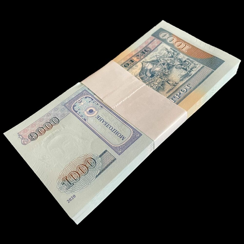 Mongolia - 1000 Tugrik 2020 - Pick- NEW / B444a - Bundle 100 PCS