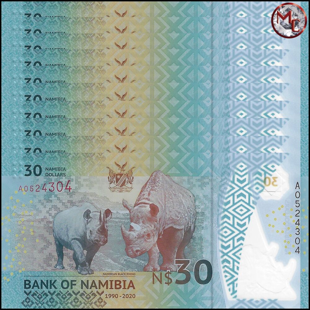 Namibia - 30 Dollars 2020 - Pick- NEW / B218 - Set 10 PCS - COMMEMORATIVE