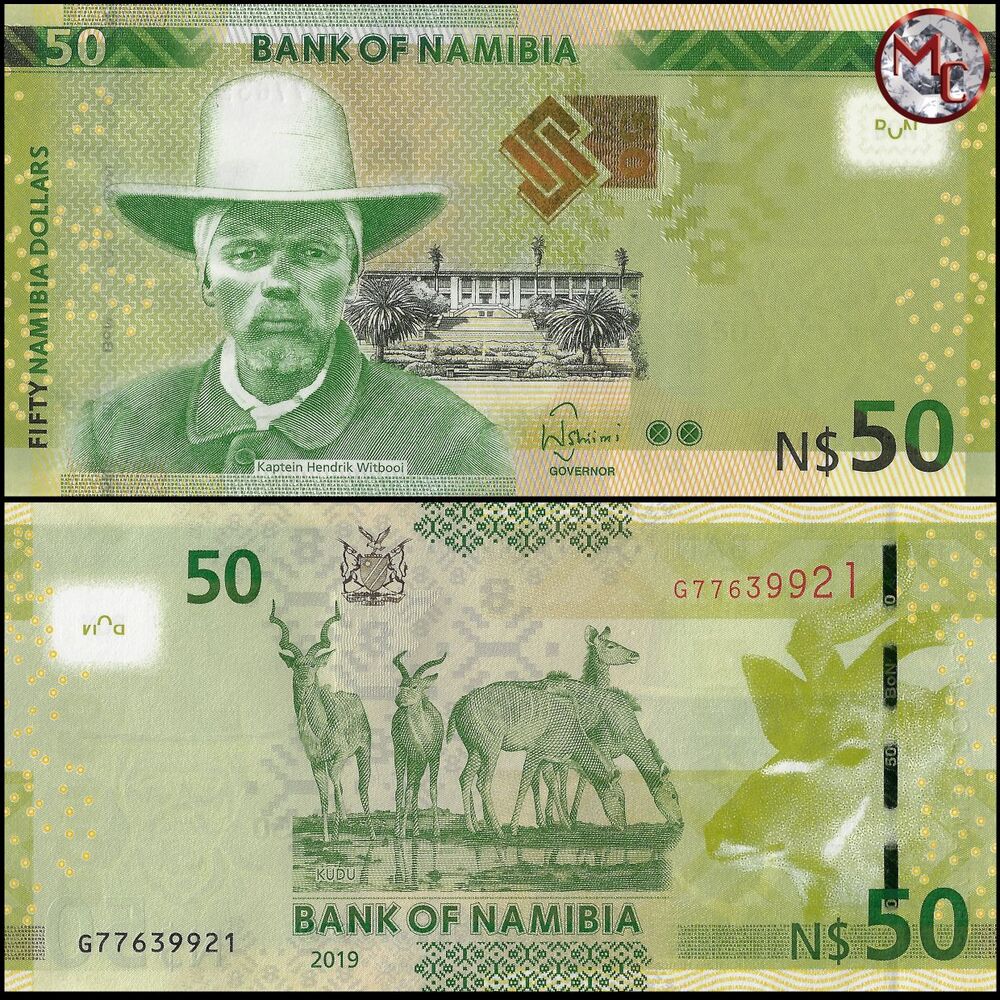 Namibia - 50 Dollars 2019 - Pick- NEW / B211c - Set 10 PCS