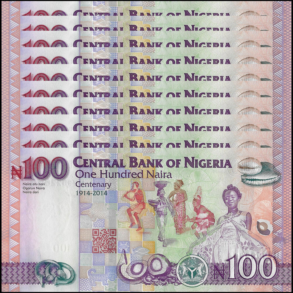 Nigeria - 100 Naira 2022 - Pick- NEW / B238d - Set 10 PCS