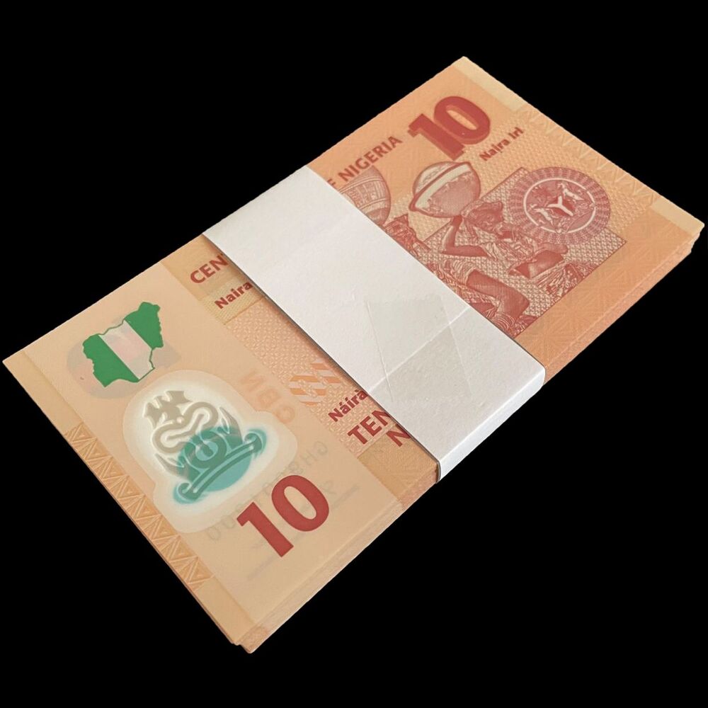 Nigeria - 10 Naira 2021 - Pick- NEW / B235q - Bundle 100 PCS