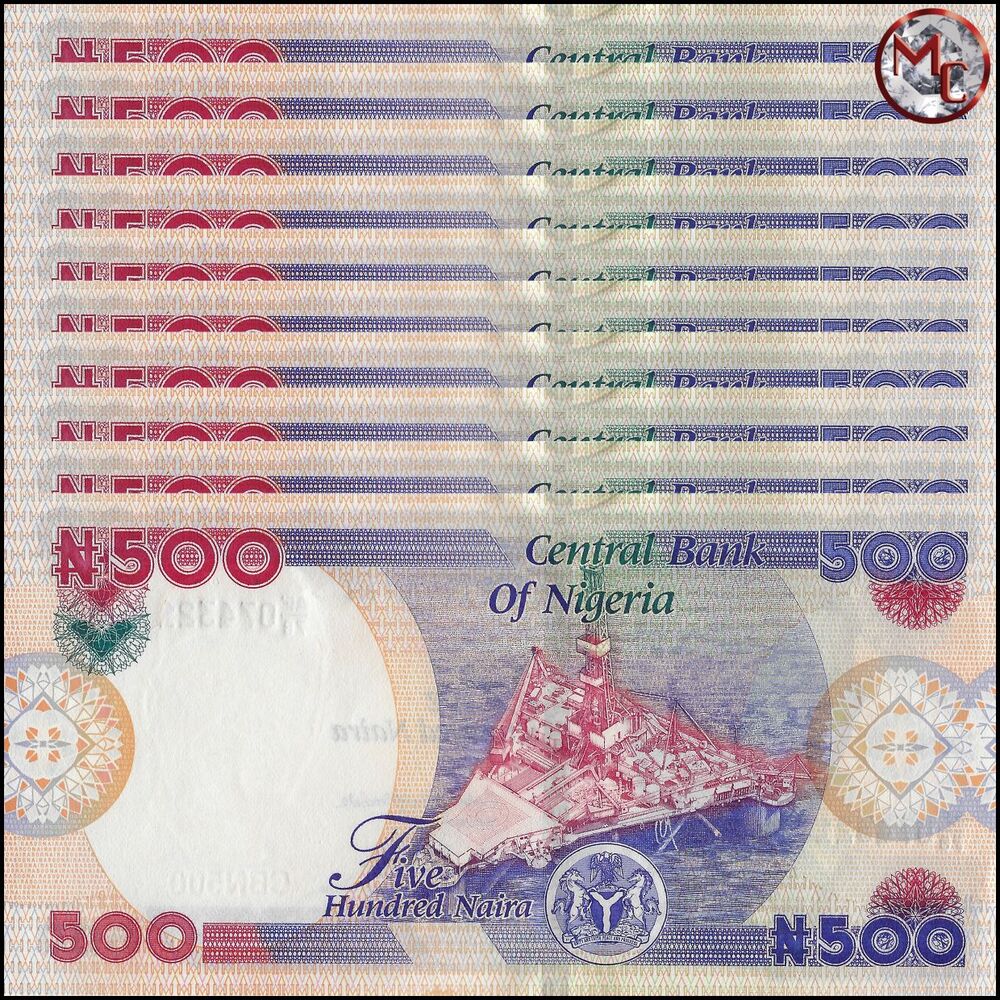 Nigeria - 500 Naira 2020 - Pick - NEW / B228w - Set 10 PCS