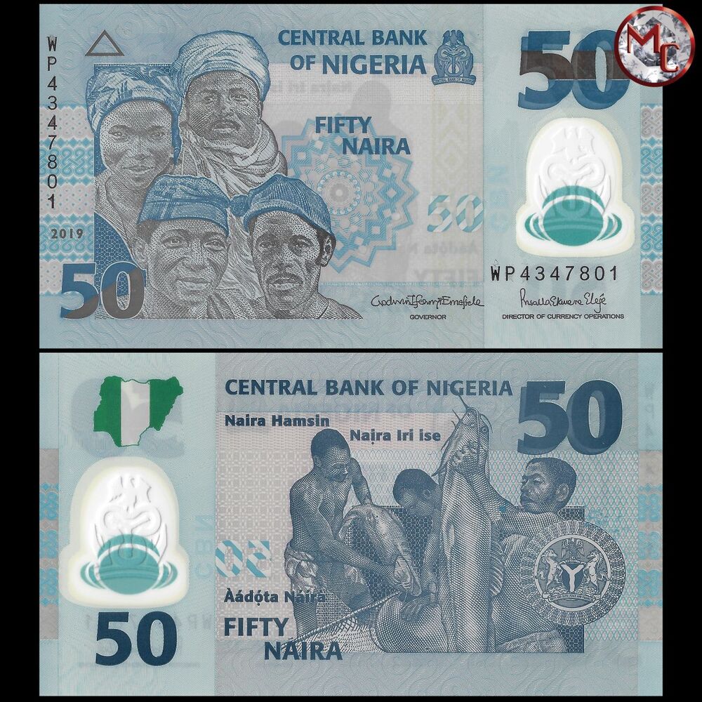 Nigeria - 50 Naira 2019 - Pick- NEW / B236l - Set 10 PCS