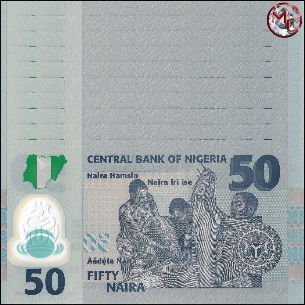 Nigeria - 50 Naira 2020 - Pick- NEW / B236m - Set 10 PCS