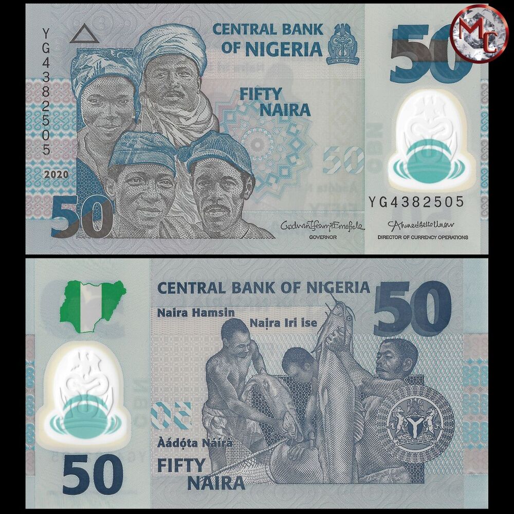 Nigeria - 50 Naira 2020 - Pick- NEW / B236m - Set 10 PCS