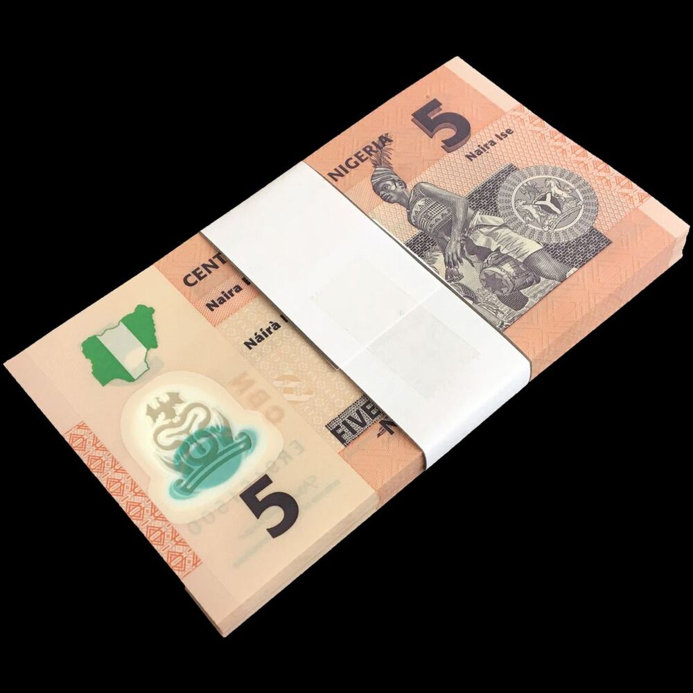 Nigeria - 5 Naira 2020 - Pick- NEW / B234l - Bundle 100 PCS