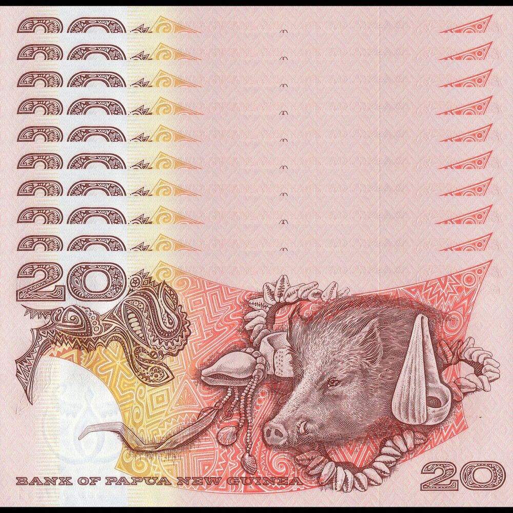 Papua New Guinea - 20 Kina 1981 - Pick- 10c / B111c - Set 10 PCS