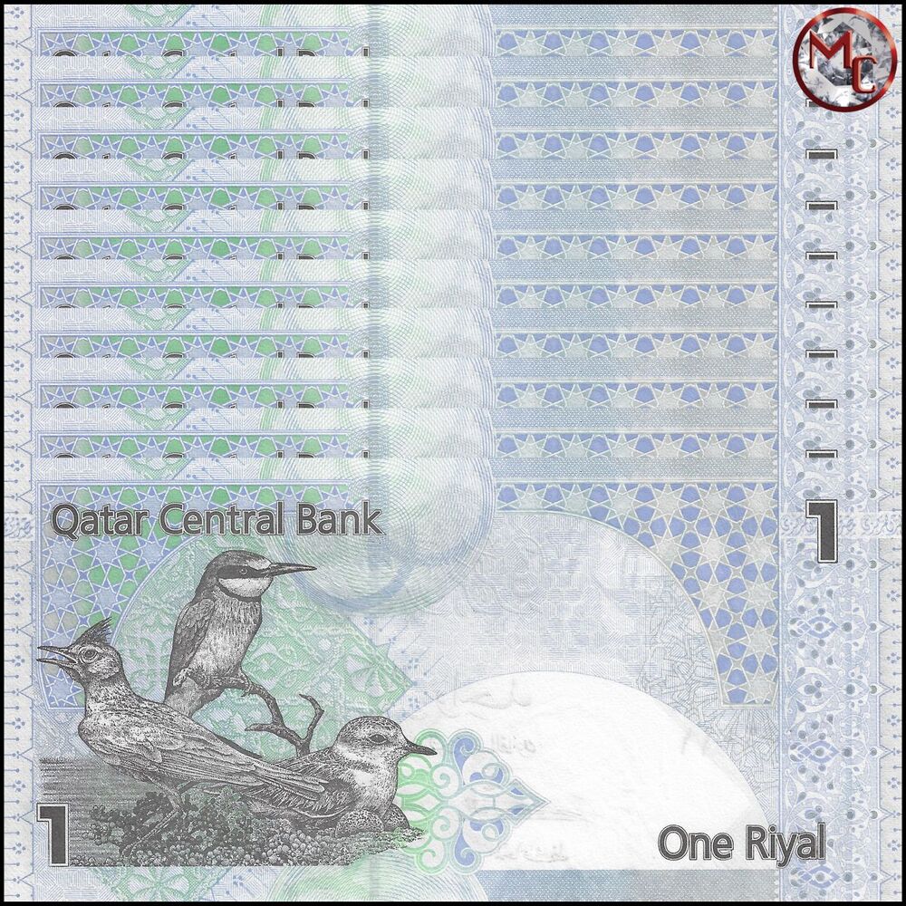 Qatar - 1 Riyal 2015 - Pick- 28b / B215b - Set 10 PCS