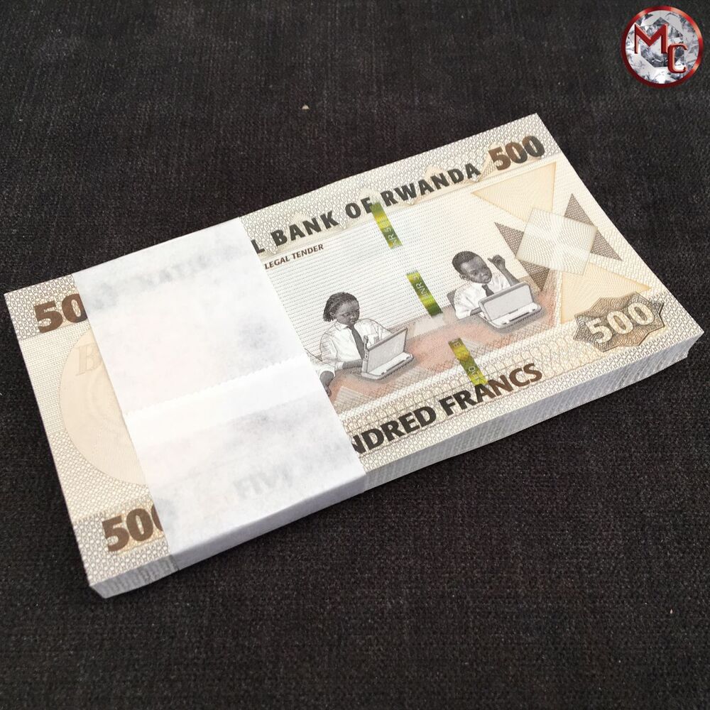 Rwanda - 500 Francs 2019 - Pick- NEW - Bundle 100 PCS - 
