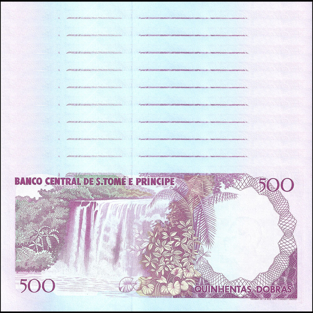 Saint Thomas and Prince - 500 Dobras 1993 - Pick- 63 / B301 - Set 10 PCS