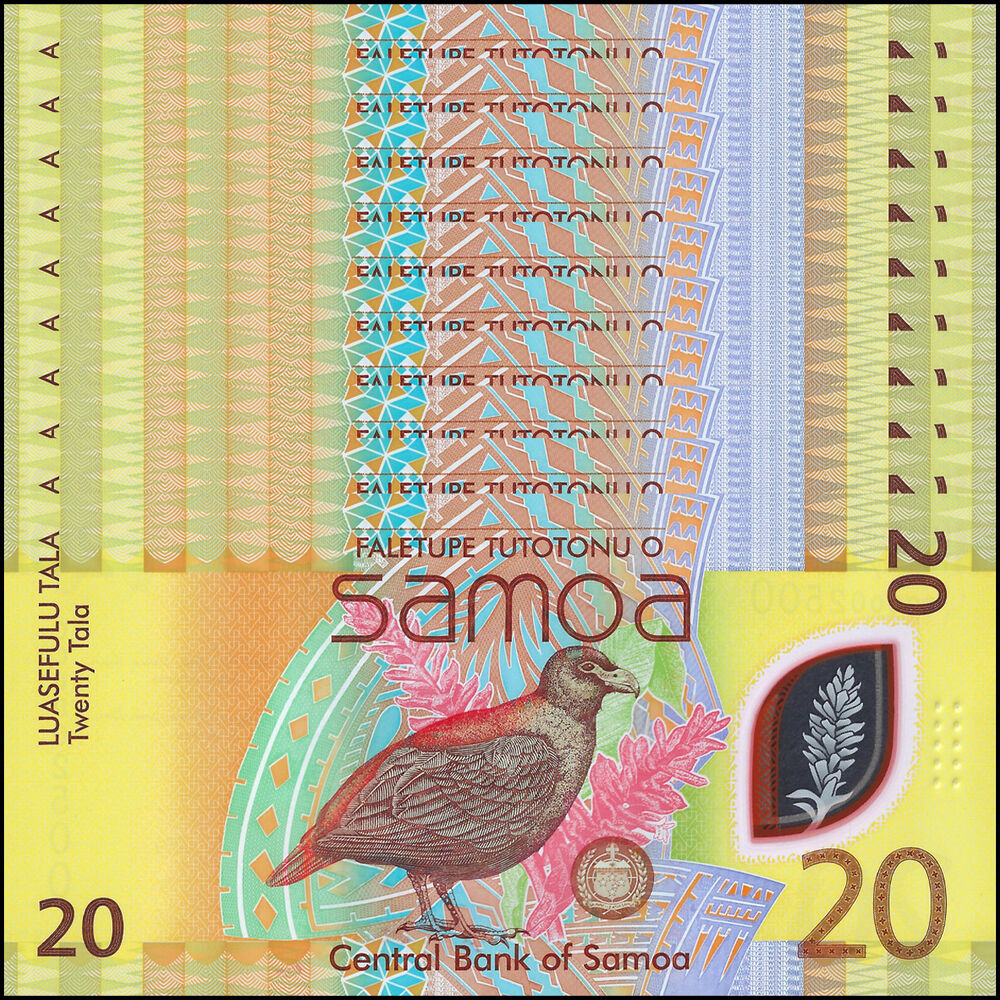 Samoa -  20 Tala 2024 - Pick # 49a - Set 10 PCS