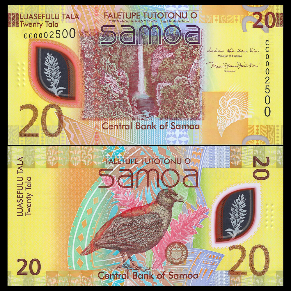 Samoa -  20 Tala 2024 - Pick # 49a - Set 10 PCS