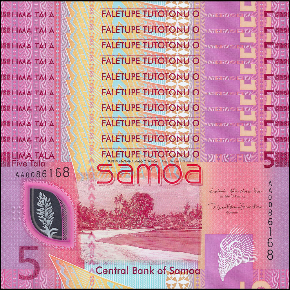 Samoa - 5 Tala 2024 - Pick- NEW / B123a - Set 10 PCS
