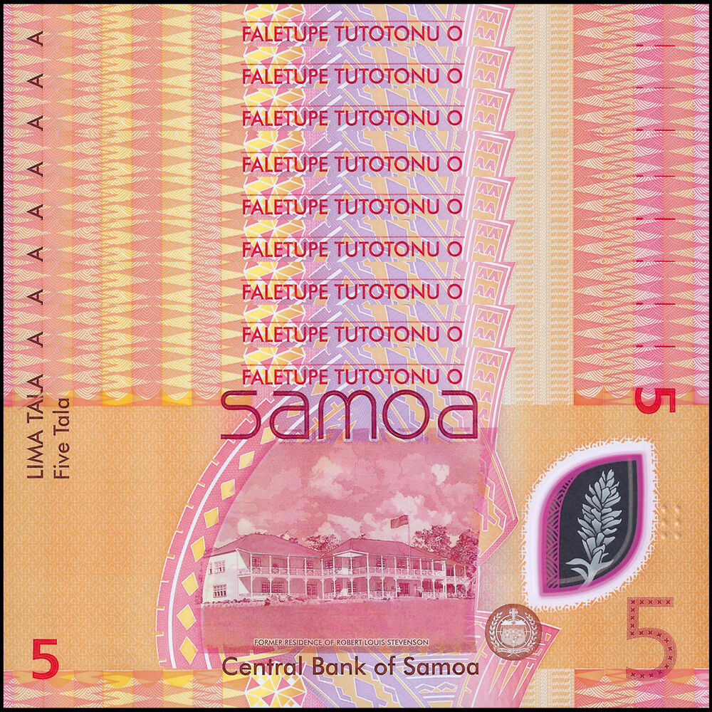 Samoa - 5 Tala 2024 - Pick- NEW / B123a - Set 10 PCS