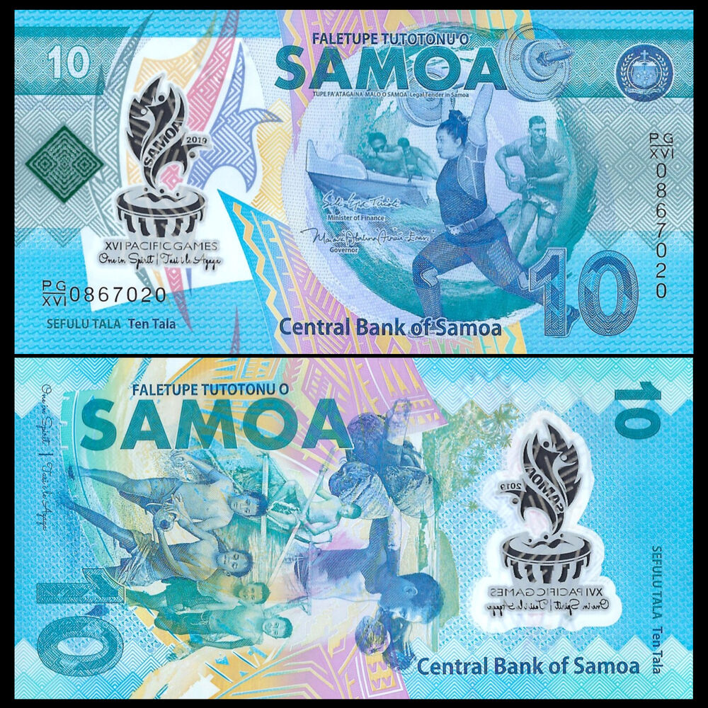 Samoa -  10 Tala 2019 - Pick # 45 - COMMEMORATIVE - Set 10 PCS