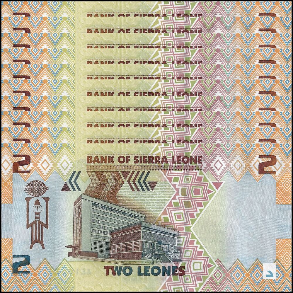 Sierra Leone - 2 Leones 2022 - Pick- NEW / B130 - Set 10 PCS