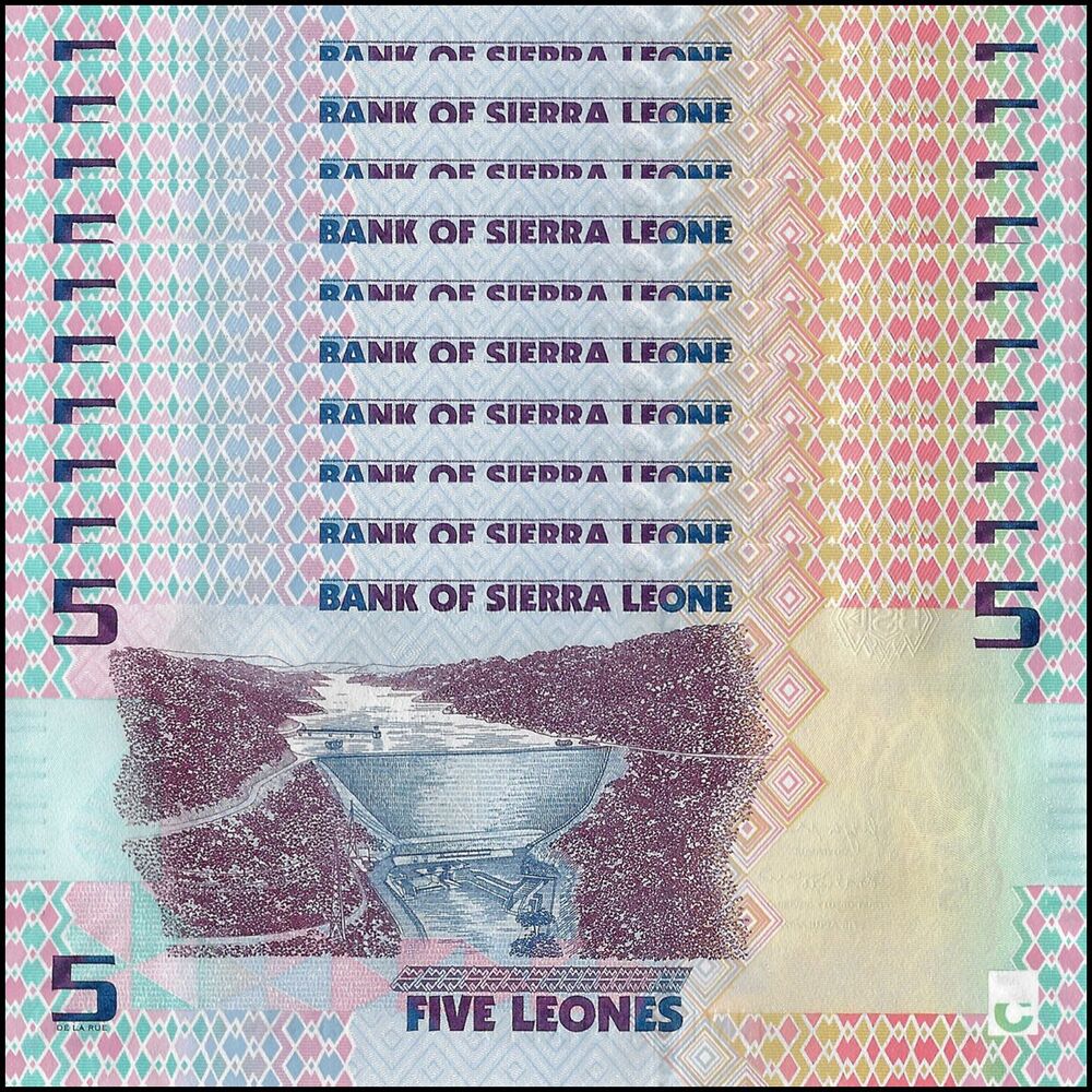 Sierra Leone - 5 Leones 2022 - Pick- NEW / B131 - Set 10 PCS
