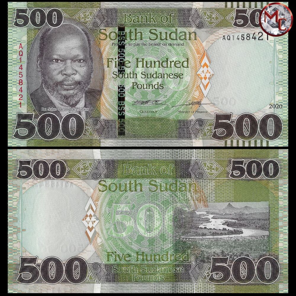South Sudan - 500 Pounds 2020 - Pick- NEW / B116b - Set 10 PCS