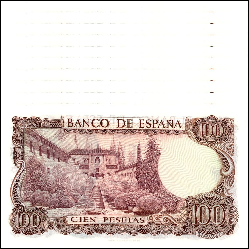 Spain - 100 Pesetas 1970 - Pick- 152 - Set 10 PCS