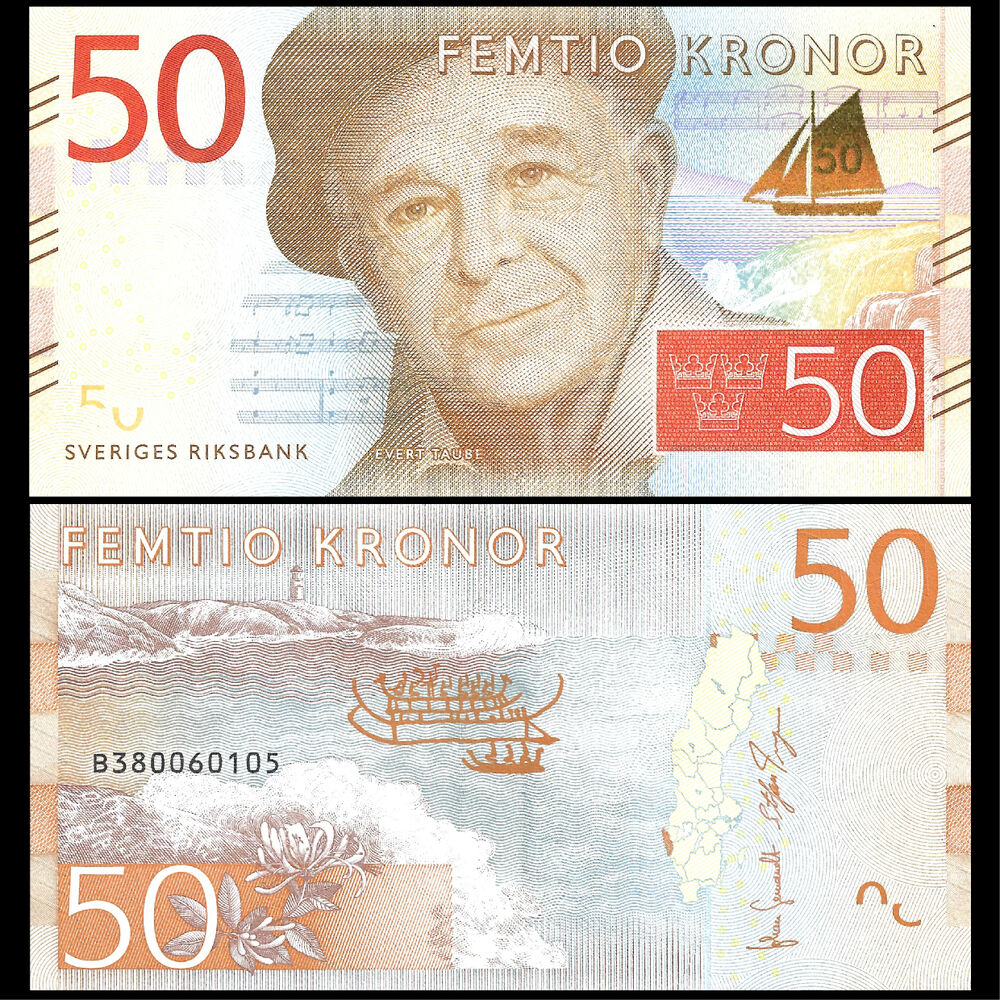 Sweden - 50 Kronor 2015 - Pick- 70 - Set 10 PCS