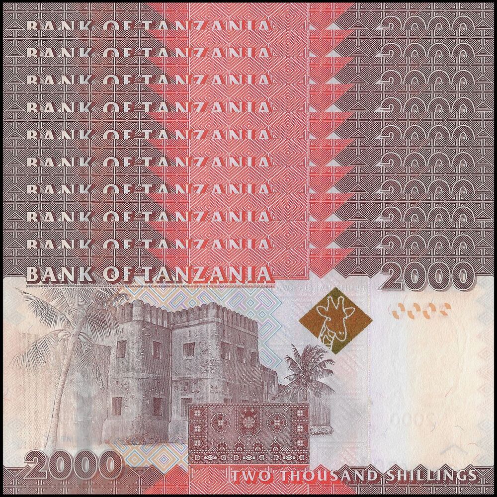 Tanzania - 2000 Shillings 2020 - Pick- NEW / 141c - Set 10 PCS