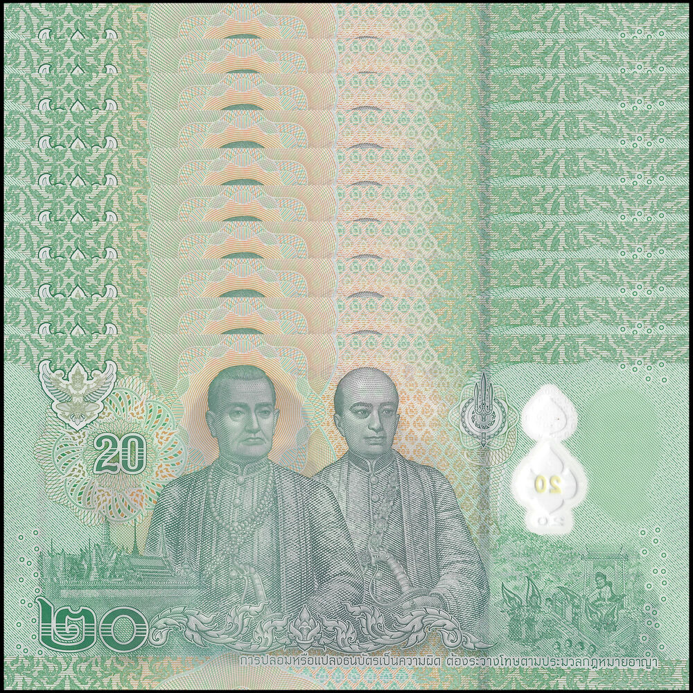 Thailand - 20 Baht 2022 - 142 / B200 - Set 10 PCS