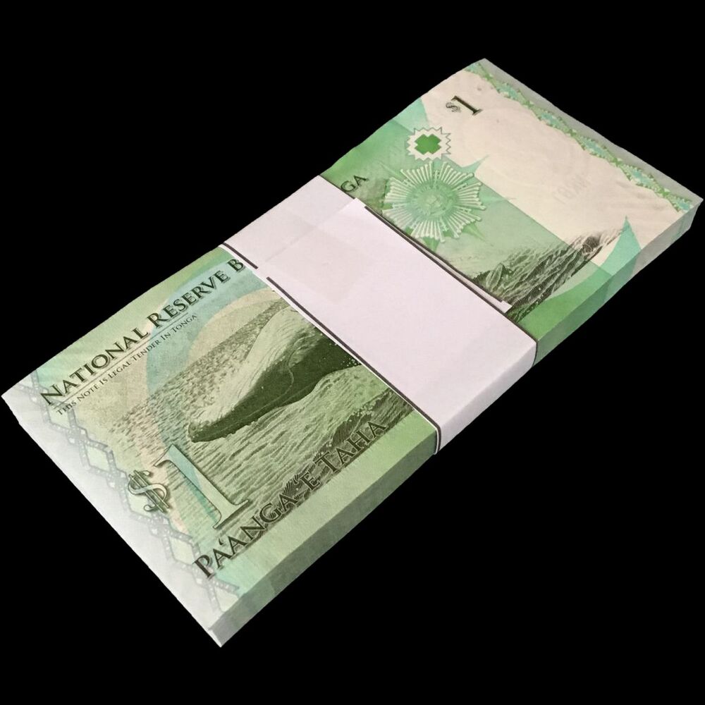Tonga - 1 Pa'anga 2014 - Pick- 37 / B212b - Bundle 100 PCS