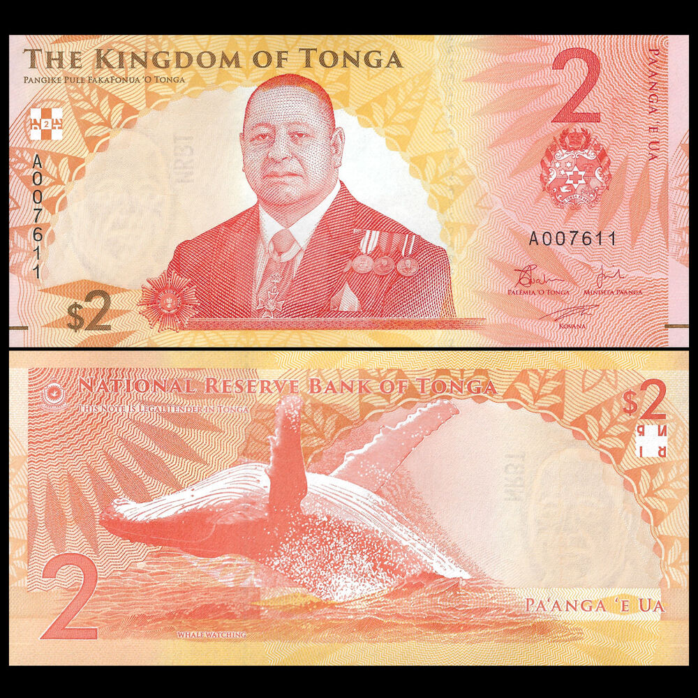 Tonga - 2 Pa'anga 2023 - Pick- NEW / B225a - Set 10 PCS