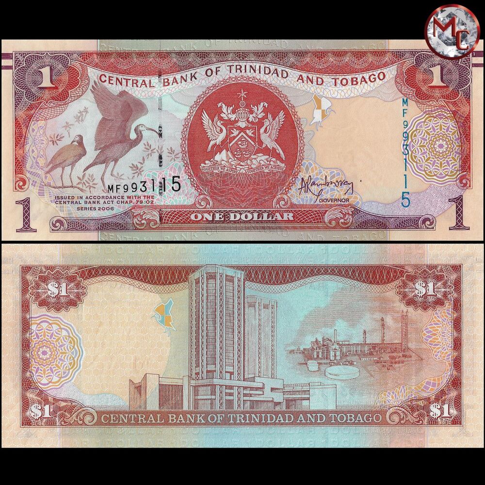 Trinidad and Tobago - 1 Dollar 2013 - Pick- 46A / B228a - Set 10 PCS