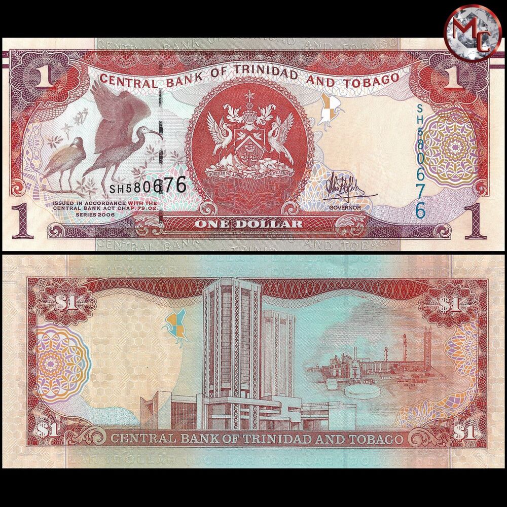 Trinidad and Tobago - 1 Dollar 2017 - Pick- NEW / B228b - Set 10 PCS