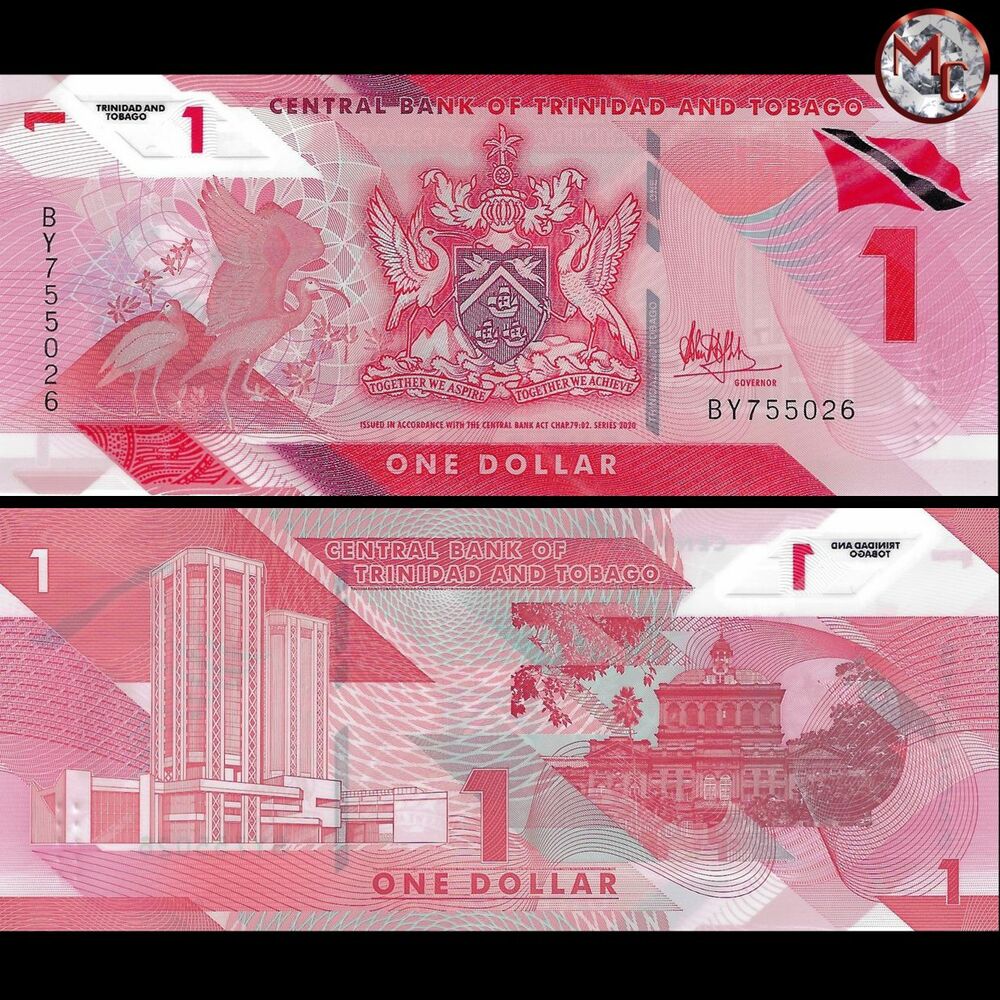 Trinidad and Tobago - 1 Dollar 2020 - Pick- NEW / B236 - Set 10 PCS