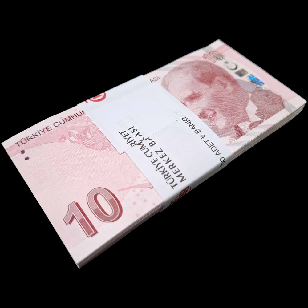 Turkey -  10 Lira 2009 - Pick # 223g - Bundle 100 PCS