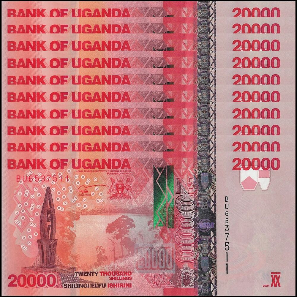 Uganda - 20.000 Shillings 2021 - Pick-NEW / B158f - Set 10 PCS