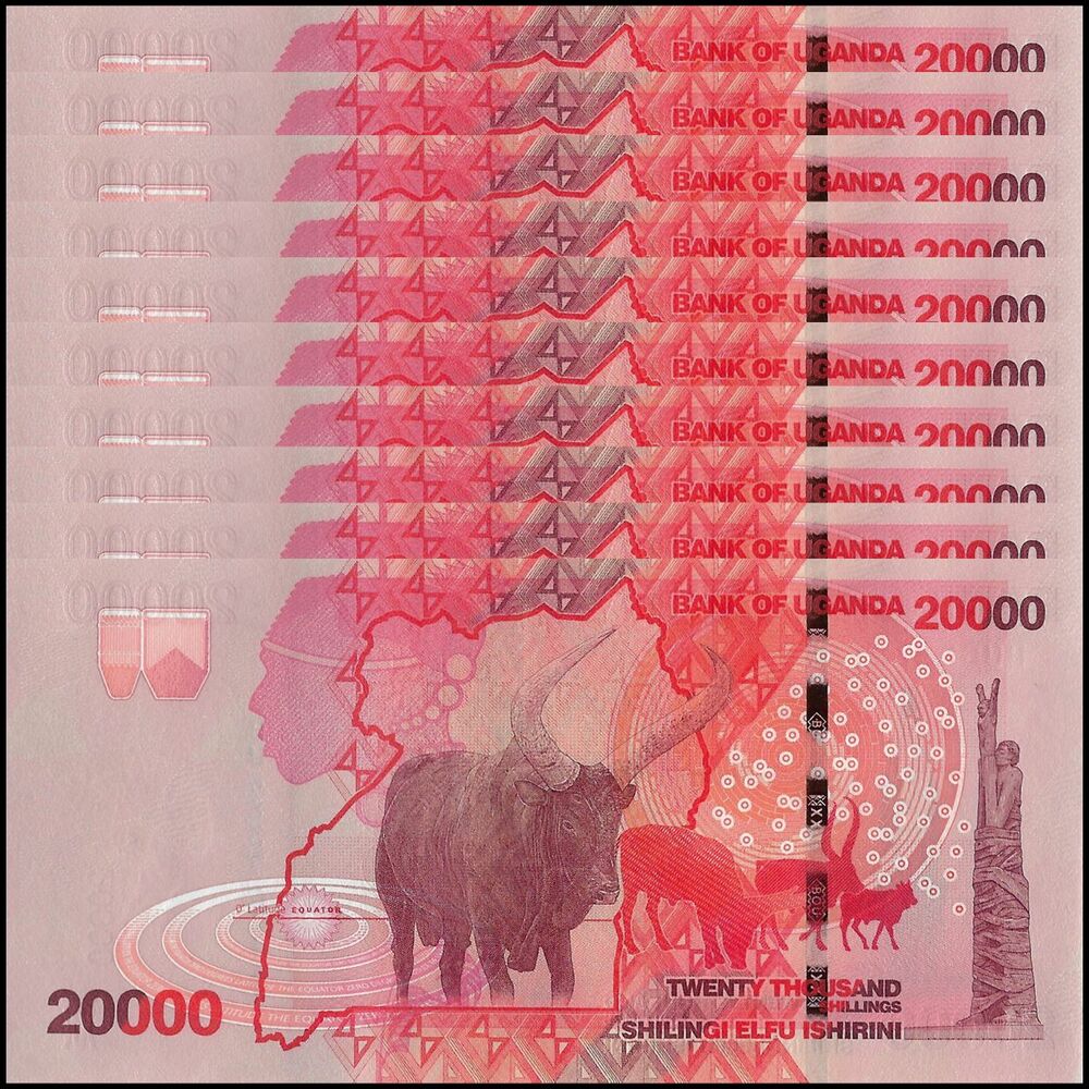 Uganda - 20.000 Shillings 2021 - Pick-NEW / B158f - Set 10 PCS