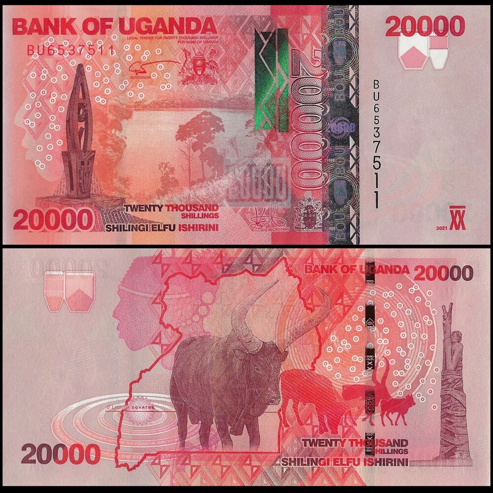 Uganda - 20.000 Shillings 2021 - Pick-NEW / B158f - Set 10 PCS